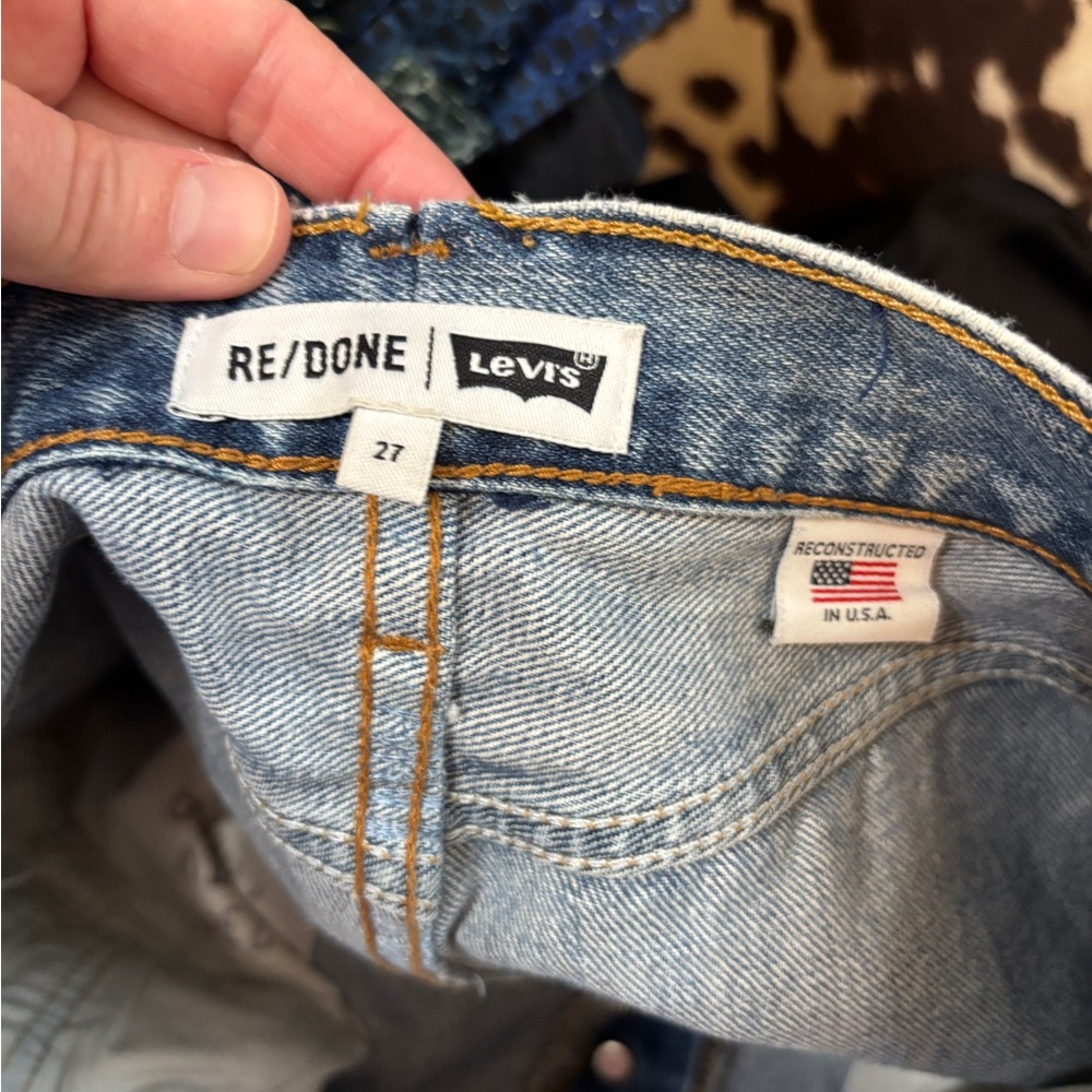Re/Done X Levi’s The Stacking Patchwork Distresse… - image 4